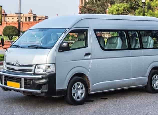 Toyota 12 seater ACbook self drive cars online in Goa